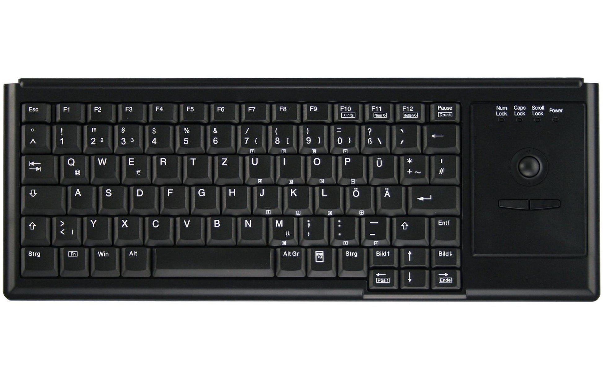 Active Key AK-4400TU – Tastatur, kabelgebunden (USB-A), CH-Layout (DE-CH), TKL (ohne Ziffernblock), Scherenmechanik