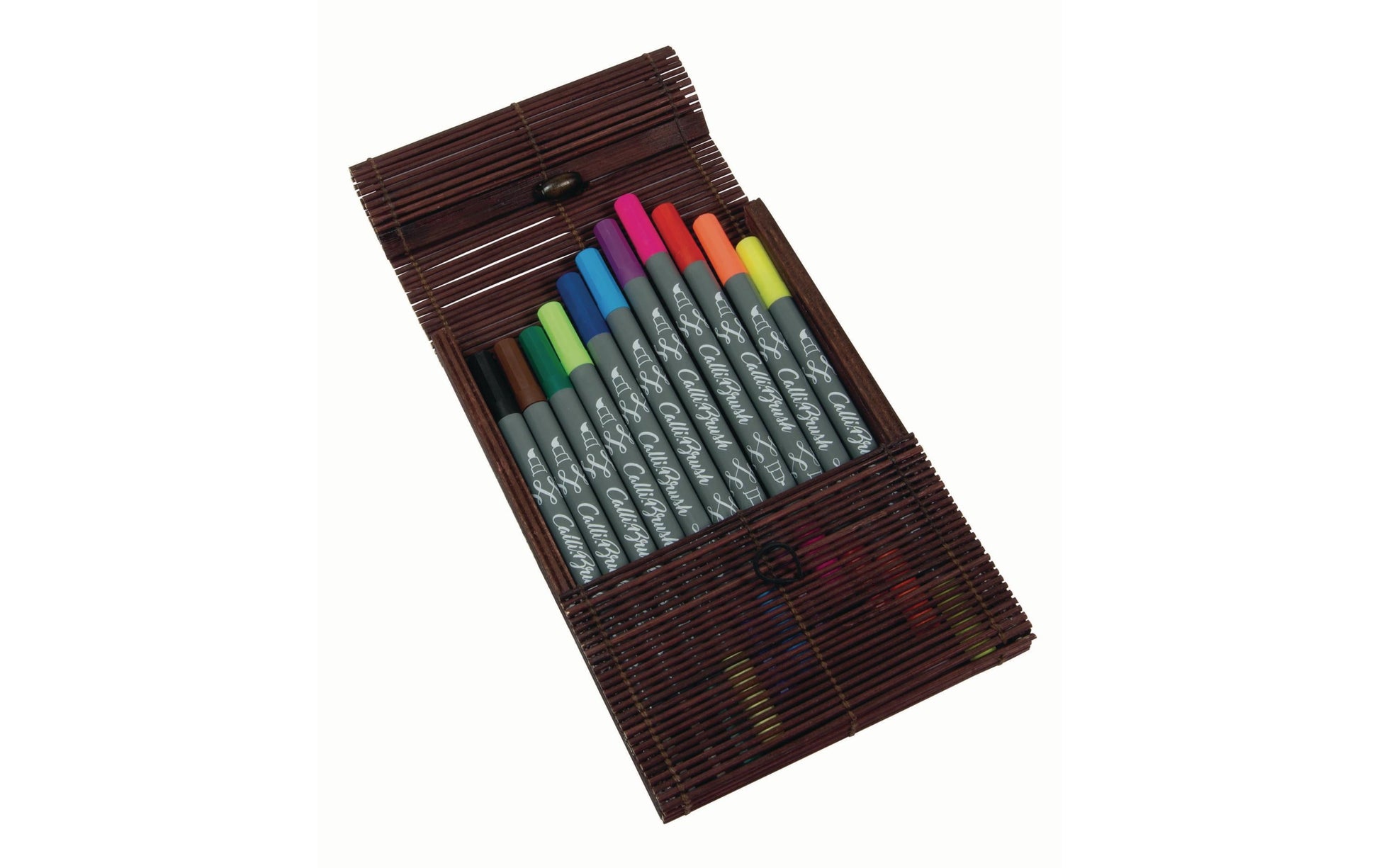 ONLINE Schreibgeräte Online Calli Brush Pen – Doppelspitze, Pinselspitze + Kalligrafiespitze, 1,5–3 mm, auswaschbar, 11 Farben
