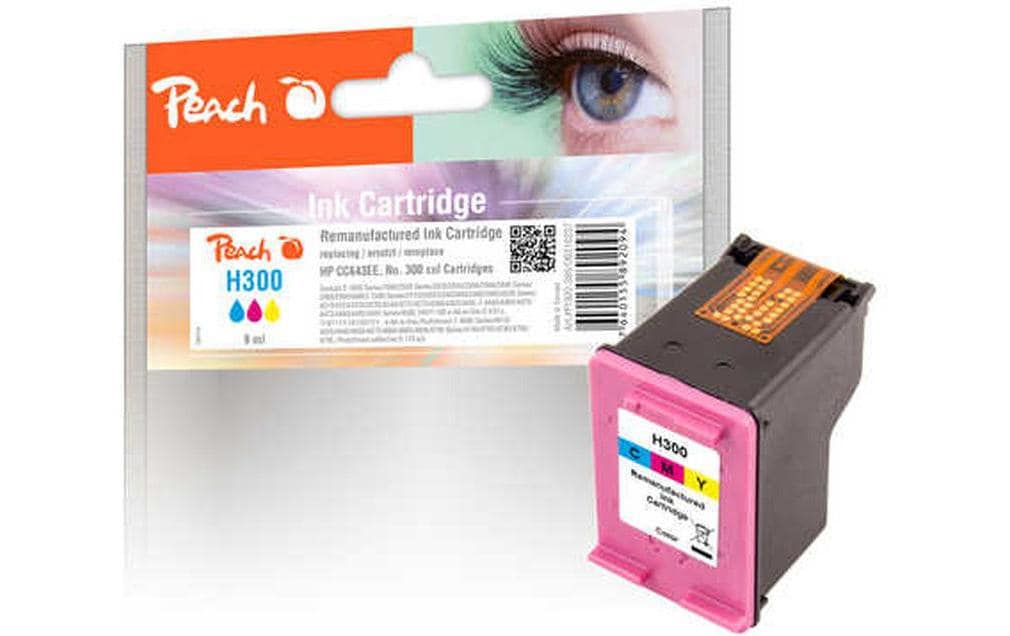 Peach Druckerpatrone – HP CC640EE, Schwarz, Nr. 300