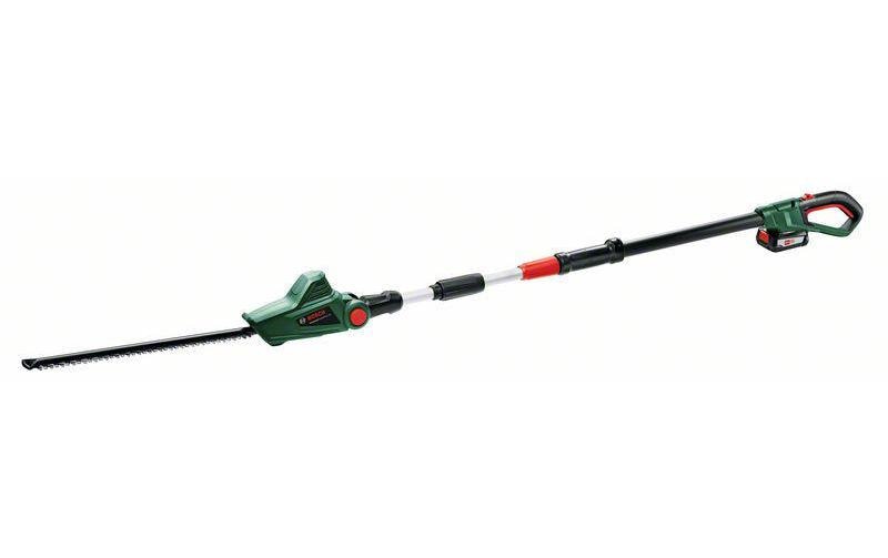 Bosch UniversalHedgePole 18 Teleskop-Heckenschere – 18 V – 430 mm – inkl. Akku & Ladegerät – POWER FOR ALL