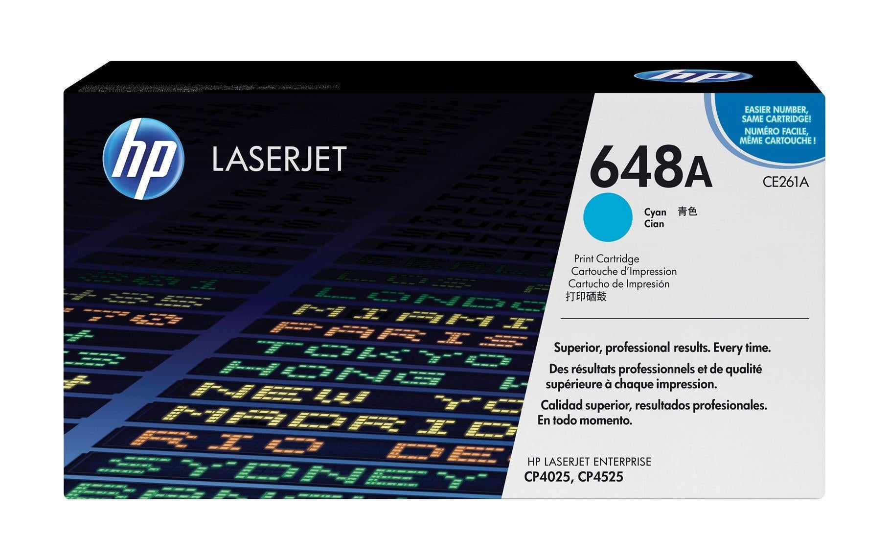 HP Toner 648A – cyan, 11000 Seiten