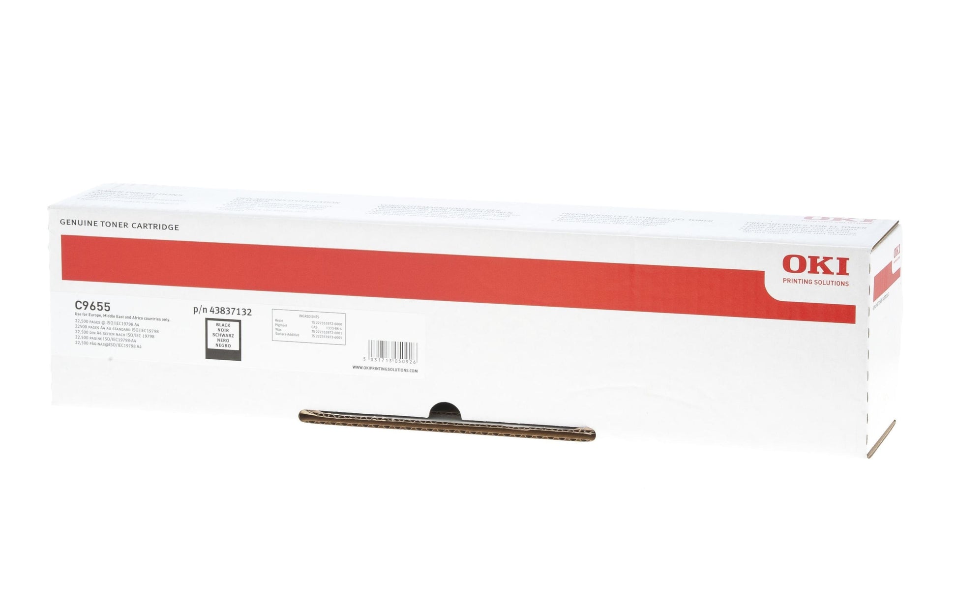 OKI Toner – schwarz, 22500 Seiten