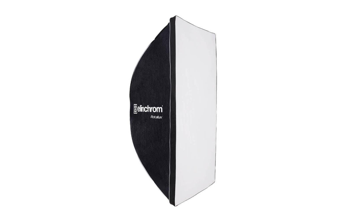 Elinchrom Rotalux Recta Softbox – 90 × 110 cm, Eckig – ohne Speedring – Schwarz/Silber