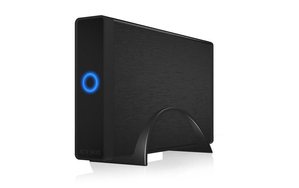 ICY BOX IB-377U3 – 1-Bay Desktop HDD-Gehäuse – für 3,5" HDD, SATA