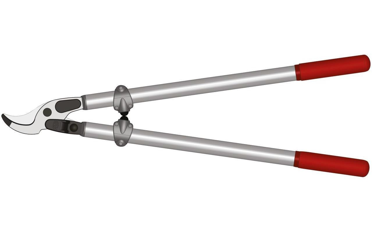 Felco 220 – Amboss-Astschere 40 mm, Handgriff grau/rot