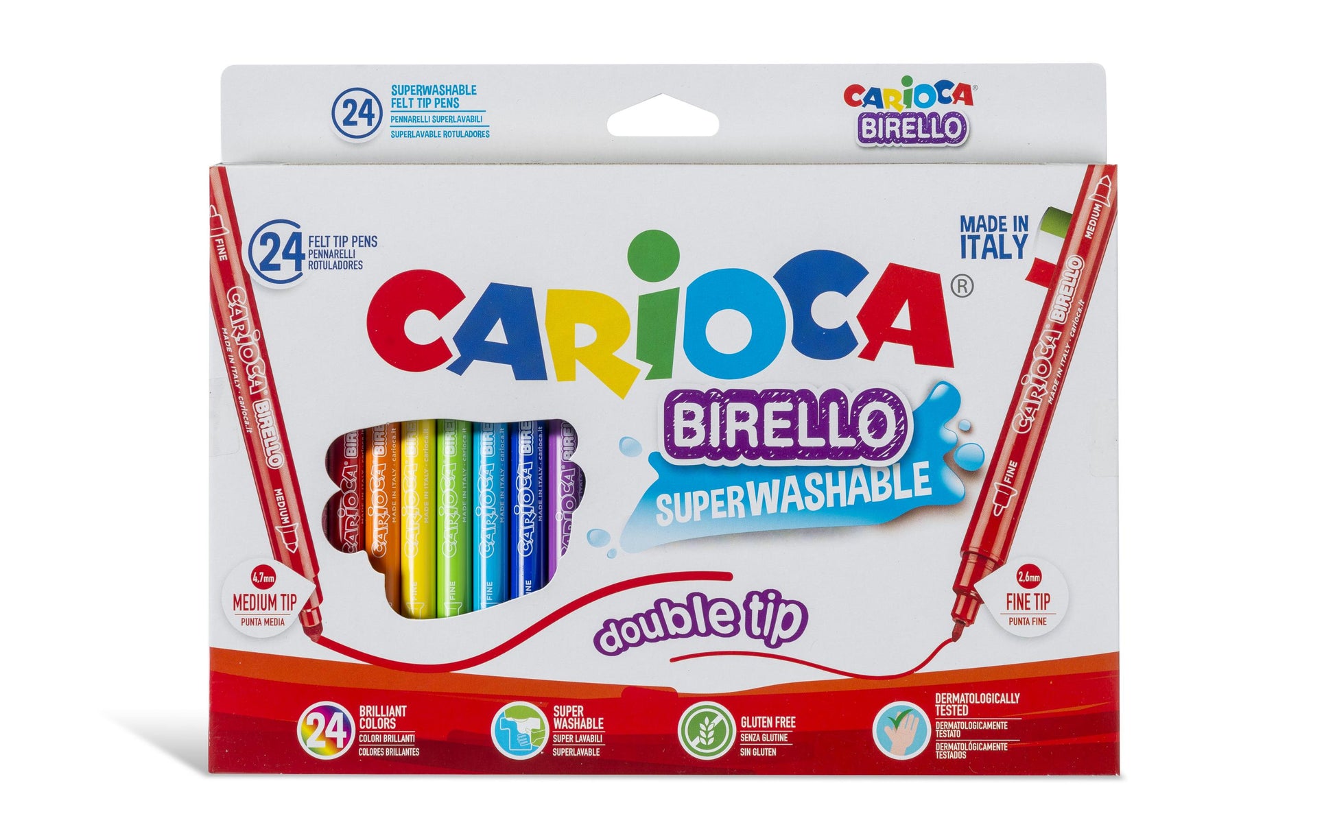 Carioca Filzstifte Birello, 24 Stk.