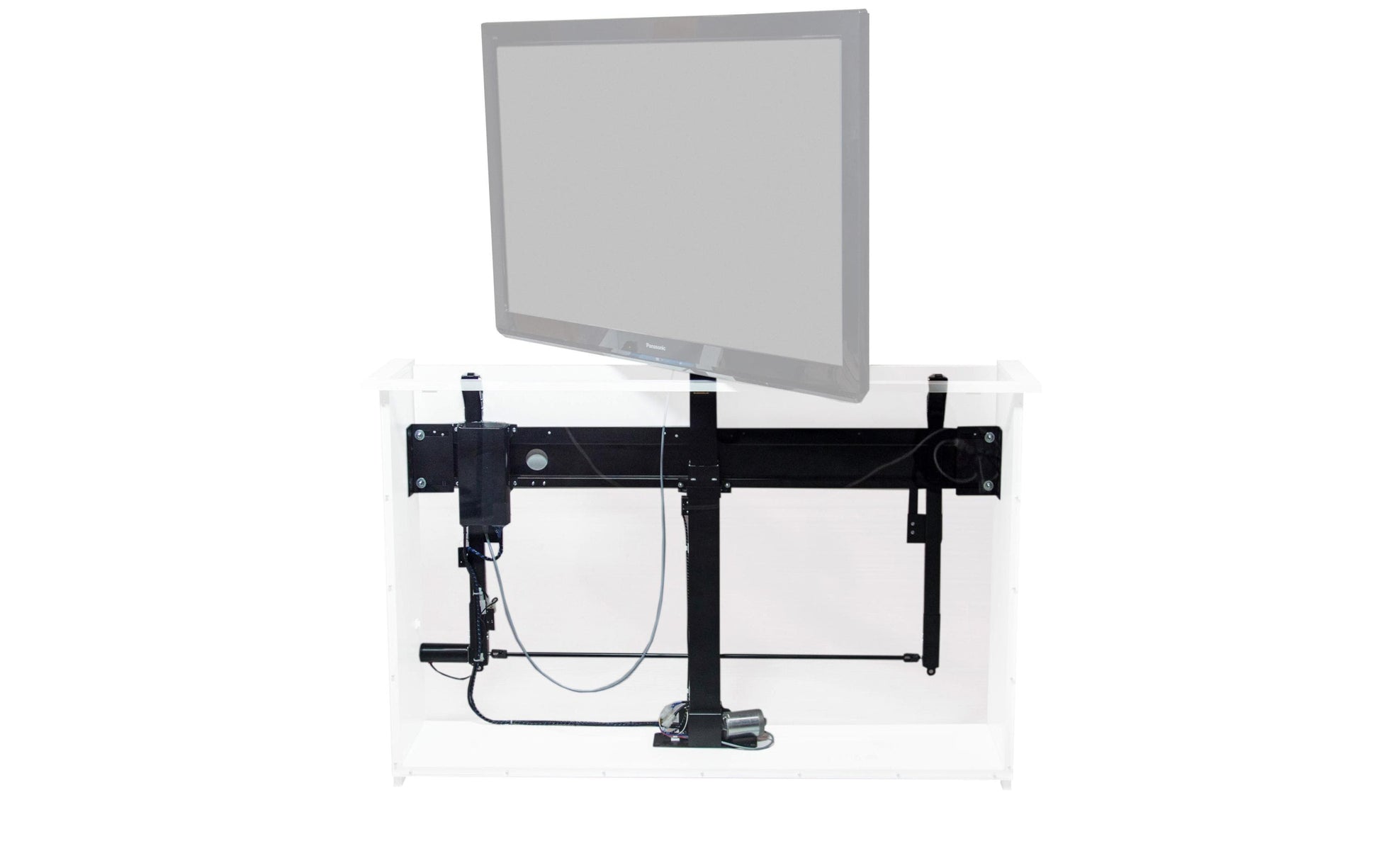DSS 0638 – Displayständer, drehbar, motorisiert, bis 65", bis 70 kg, schwarz