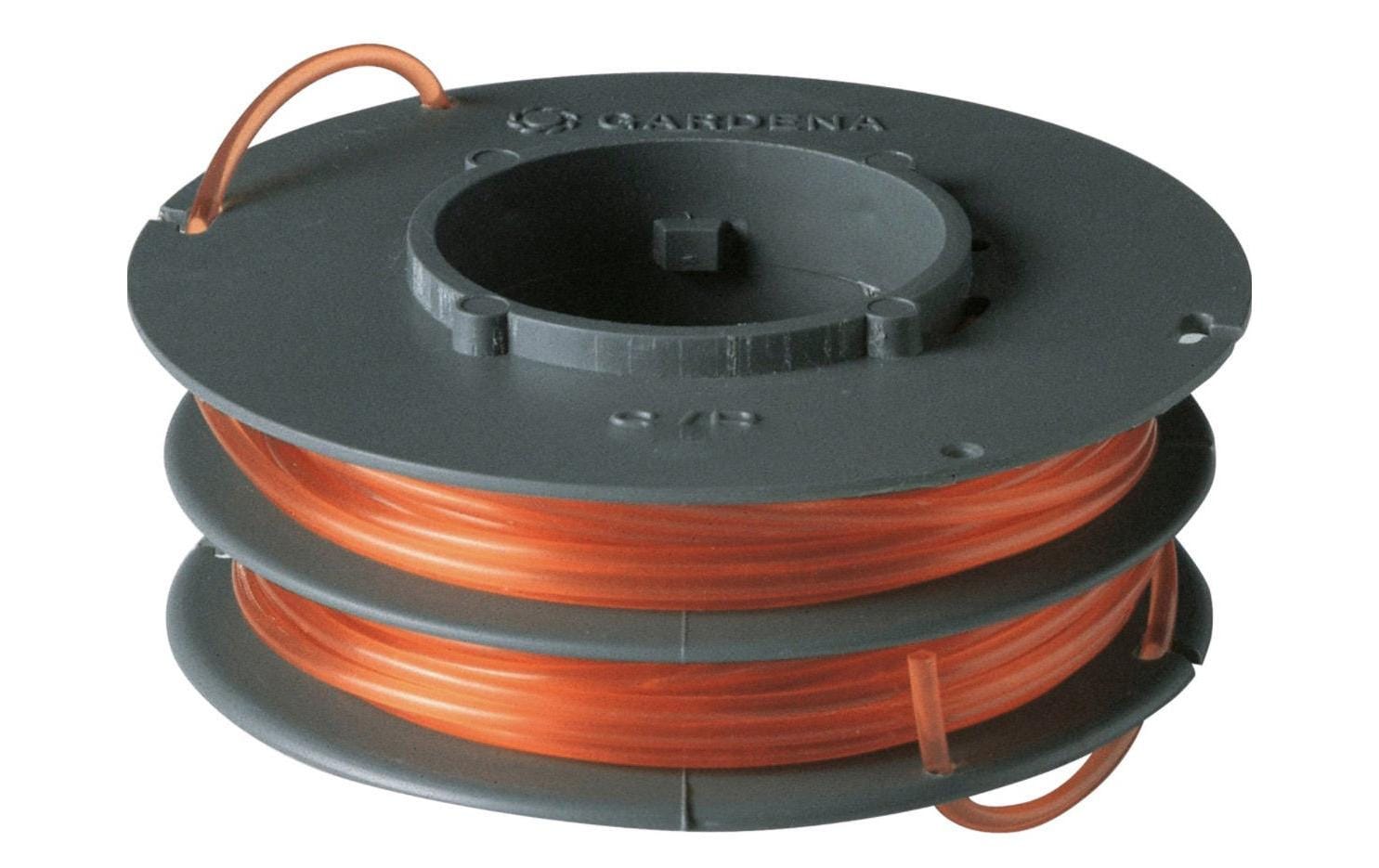 Gardena Fadenspule 5 m Kunststoff – für Rasentrimmer – 1 Stk – für Turbotrimmer 2557, 2558, 2560 und andere