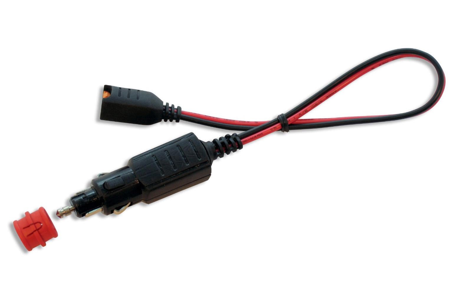 CTEK Adapterkabel, 0,4 m – Schwarz/Rot