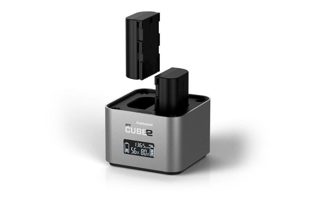 Hahnel Hähnel pro Cube2 Ladegerät – Display – für Canon
