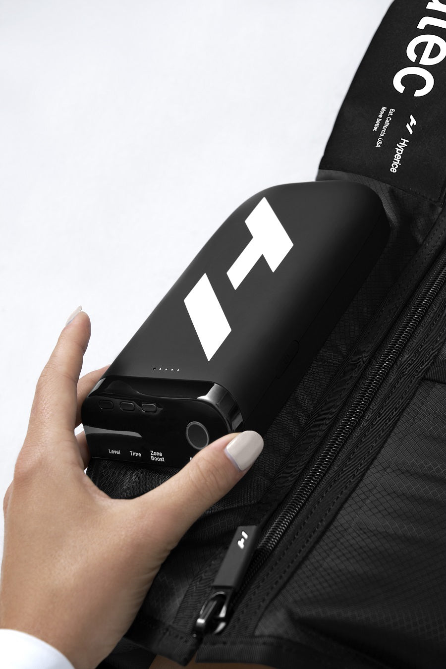 HyperIce Massagegerät Normatec Premier Short – für Beine – Luftdruckmassage, Akku