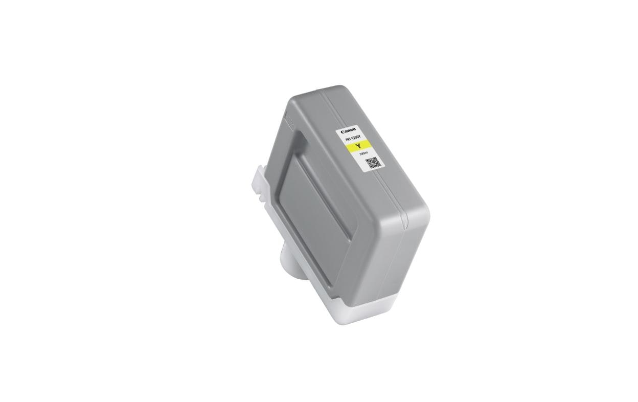 Canon Tintenpatrone PFI-1300 Y, Gelb, 330 ml, Original – für PRO-2000/PRO-4000
