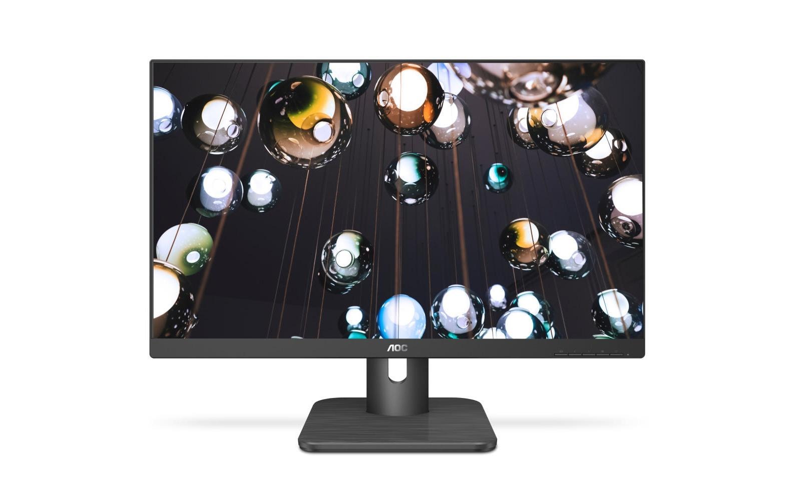 AOC 24E1Q – Monitor, 23,8", 1920 × 1080 (Full HD), IPS, 60 Hz, 250 cd/m², Eingebaute Lautsprecher, Schwarz
