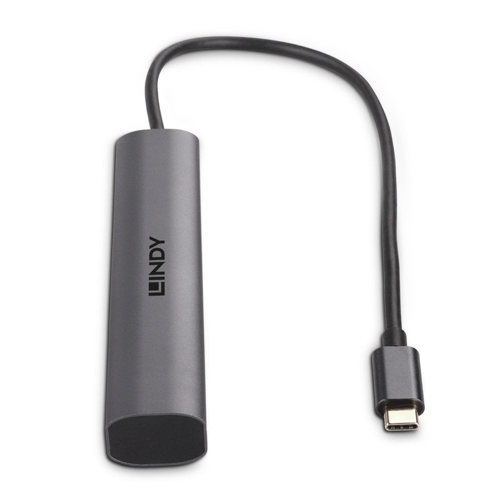 Lindy 43384 USB-Hub – USB-C, 4× USB