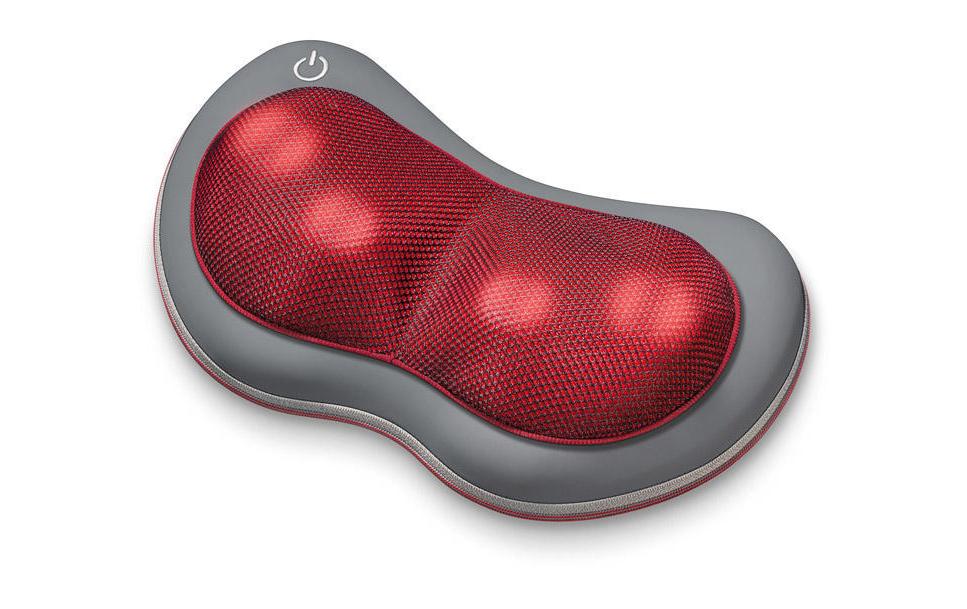 Beurer Massage-Kissen – Rot, Shiatsu, Wärmefunktion, Vibrationsfunktion