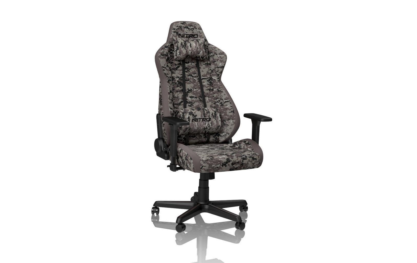 Nitro Concepts Konferenzstuhl S300 – 57×56×140 cm, camouflage