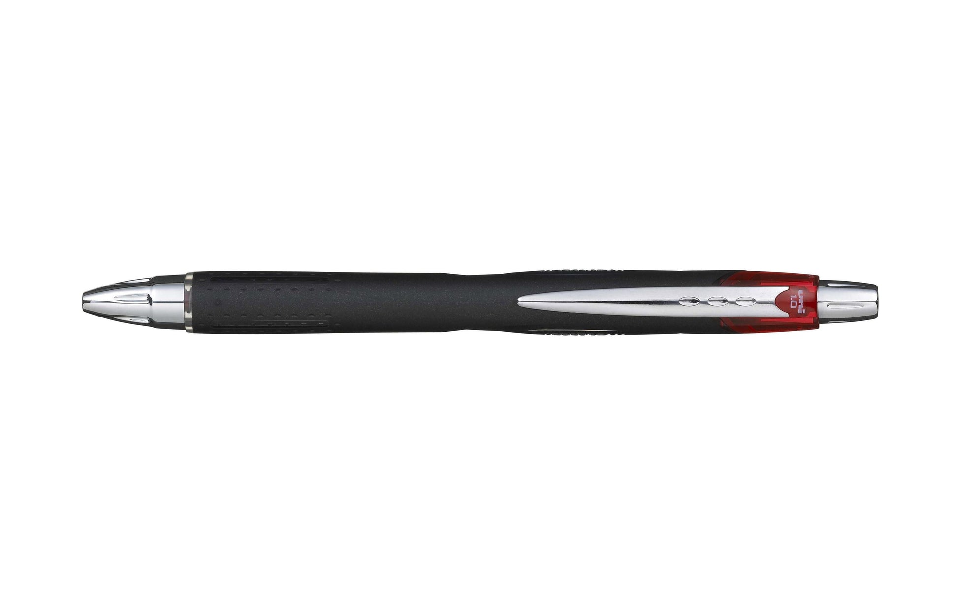 Uni-Ball Jetstream SXN-210 Kugelschreiber – Rot, Spitze 1,0 mm, Druck, Kunststoff/Gummi, nachfüllbar