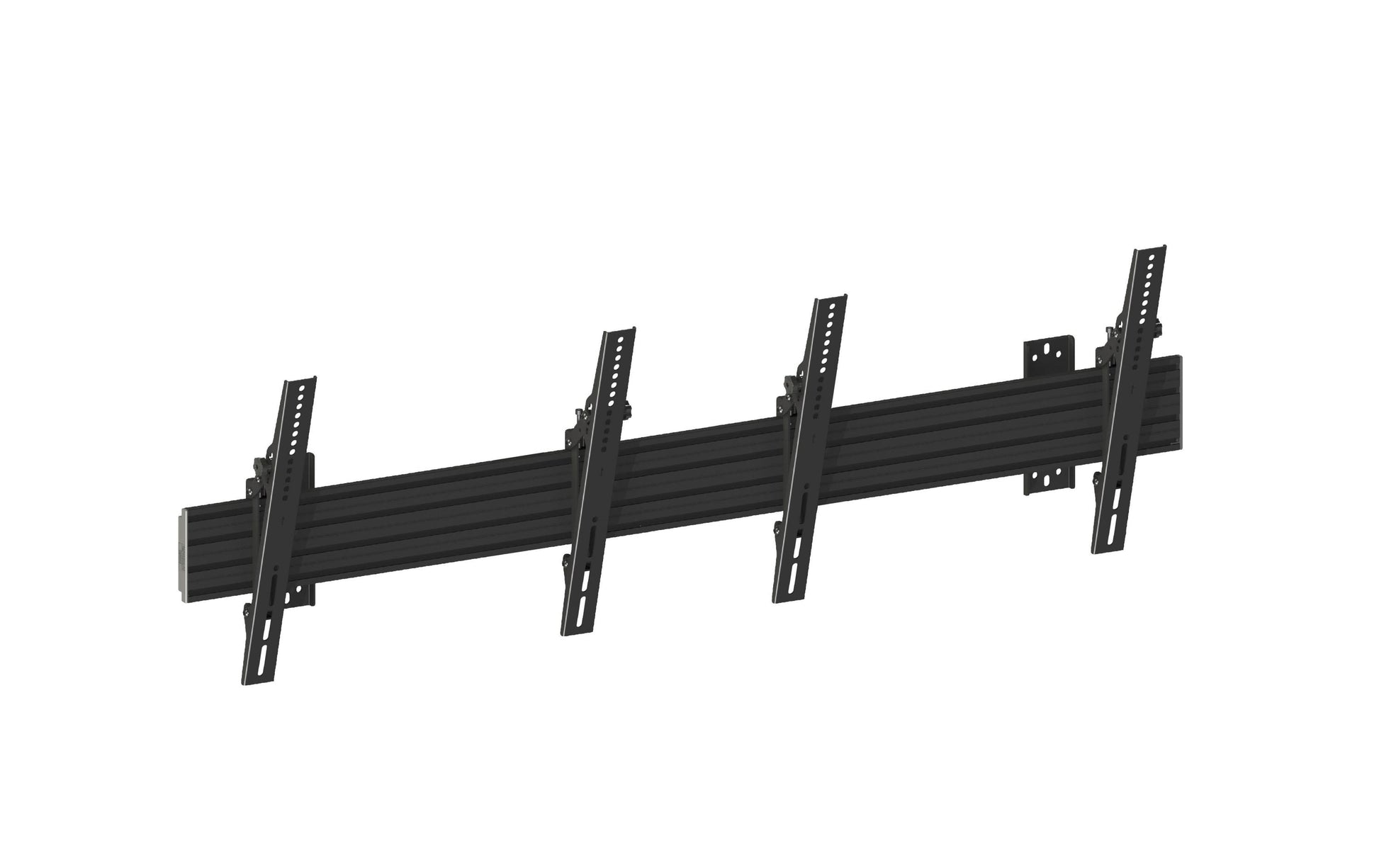 Multibrackets Pro MBW2U – Wandhalterung, neigbar, für 43", VESA 100×100, bis 30 kg, schwarz