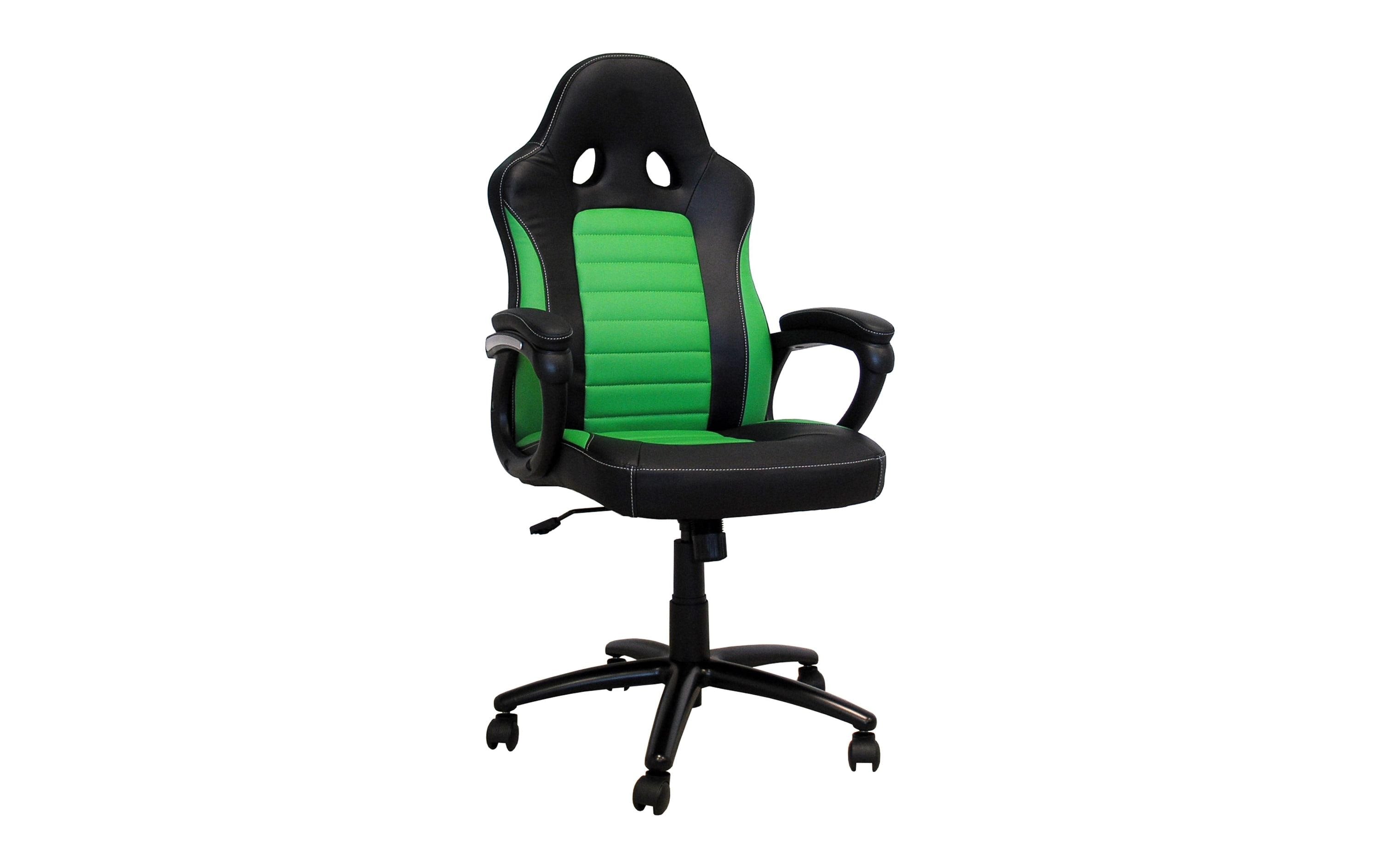 Racing chairs Racingchair Bürostuhl CL-RC-BG – 68 × 6,8 × 12,7 cm, 150 kg, schwarz/grün