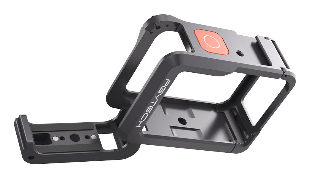 PGYTECH P-46C-010 Kamerakäfig – Aluminium, 81 × 60 × 34,4 mm – für GoPro 13, 12, 11 und andere – Schwarz