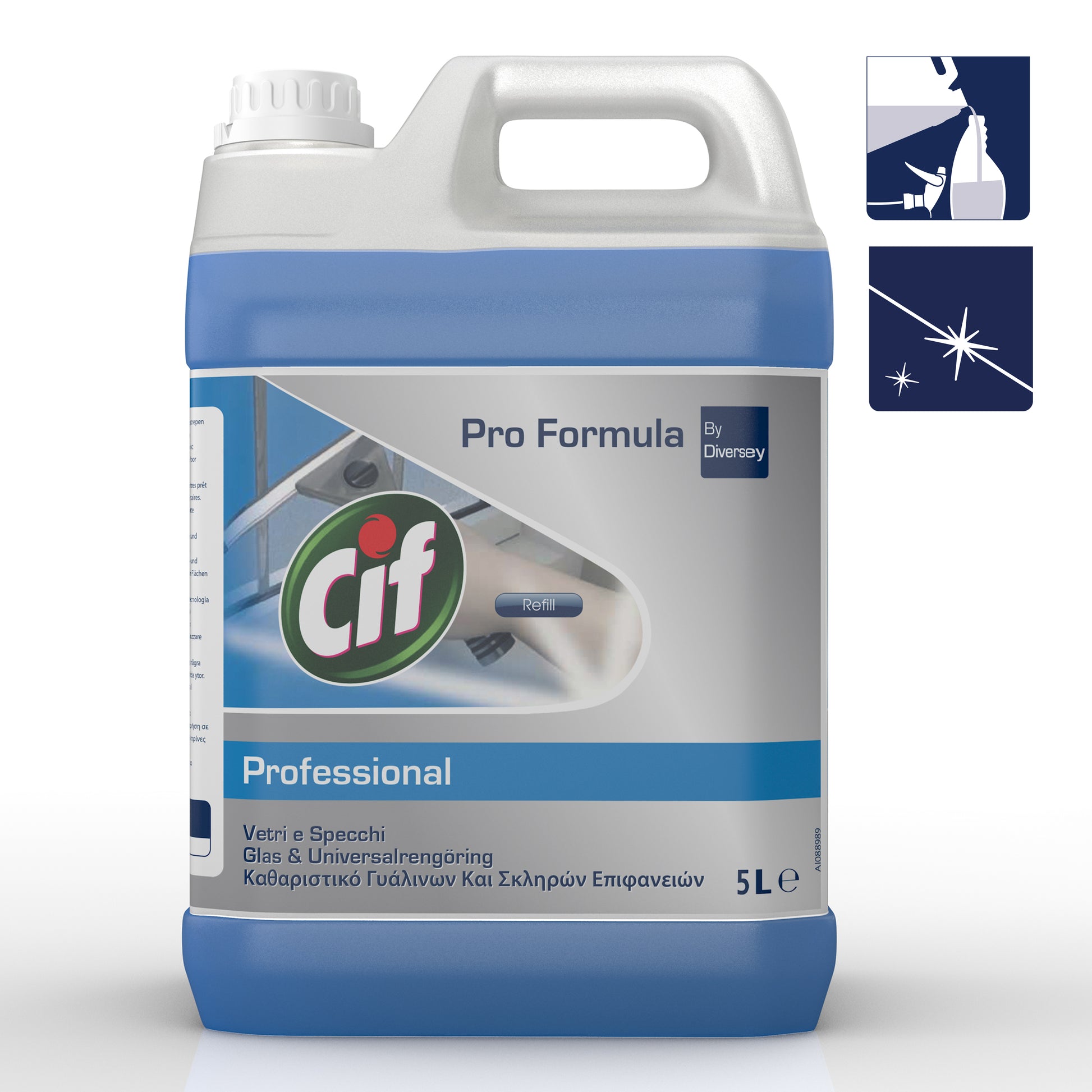 Cif Pro Formula Fenster- und Oberflächenreiniger Professional – 5 l