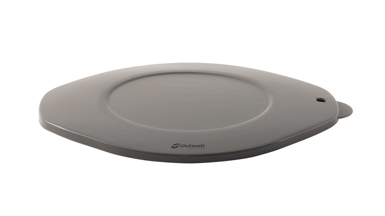 Outwell Deckel, 23,5 × 1 cm, Kunststoff, Grau, BPA-frei, bruchfest, für Collaps Bowl M