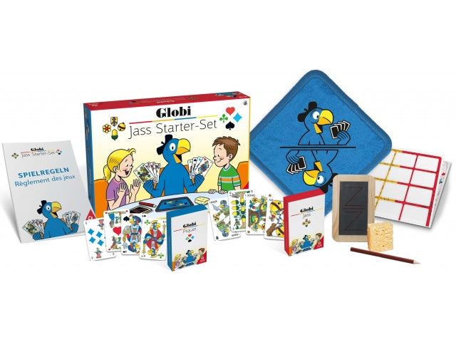 AGM Globi Jass Starter-Set – Kartenspiel, ab 6 Jahren