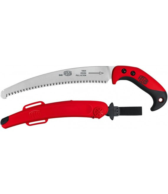 Felco 640 – Baumsäge 270 mm, Stahl, Klingenschutz, Schwarz/Rot