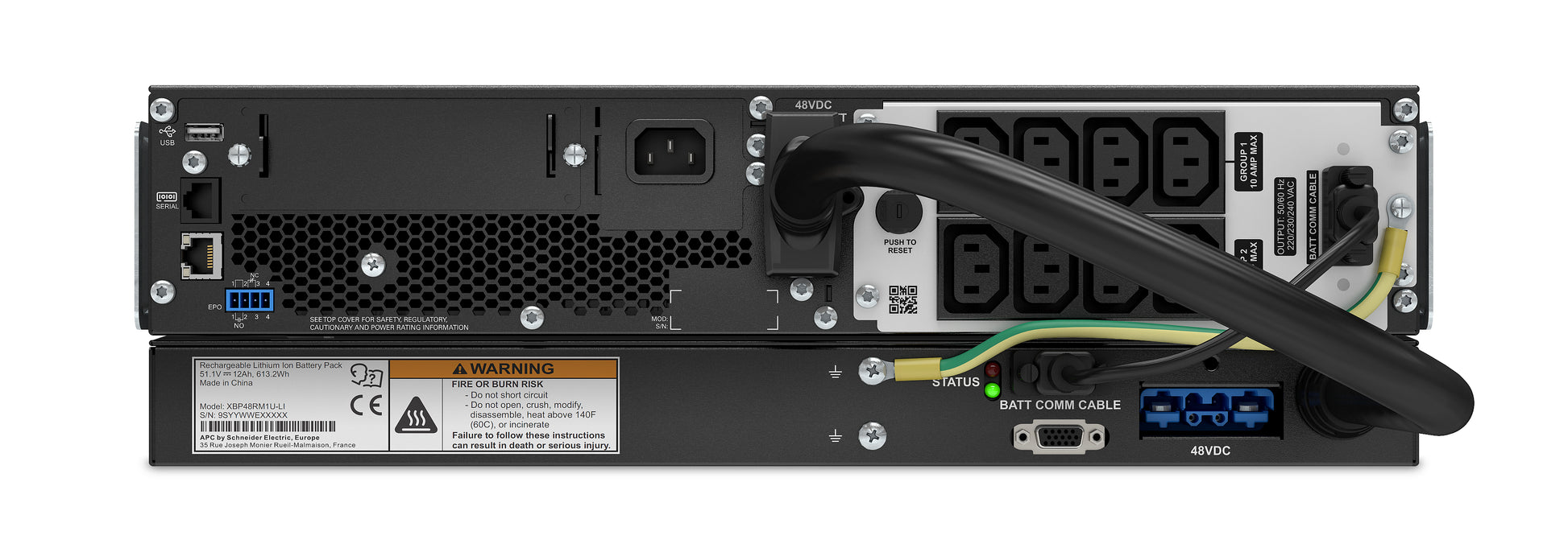 APC Netzteil – 900 W, 240 V – Schwarz