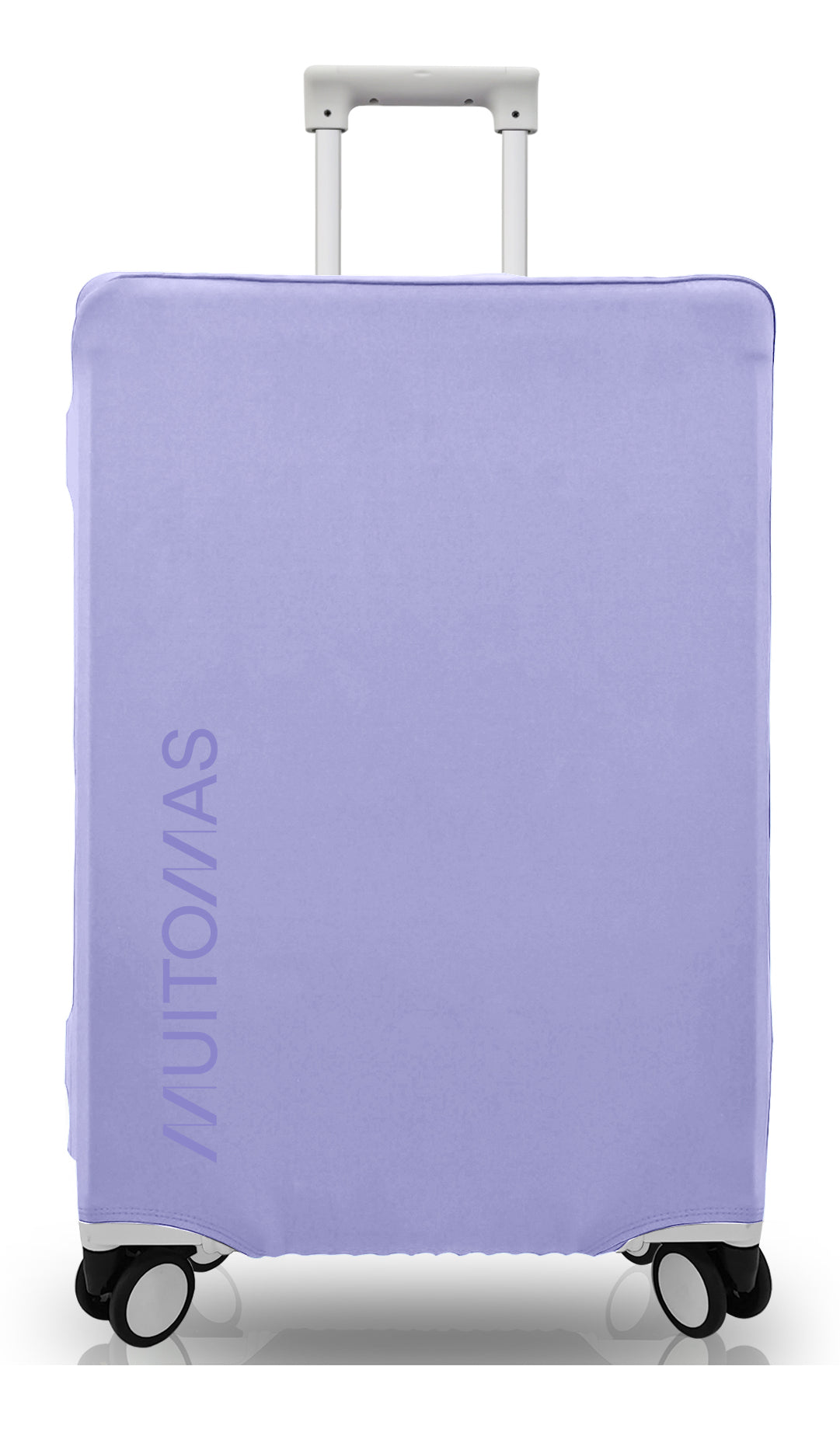 Muitomas Kofferschutzhülle – Wasserabweisend – Grösse M, 370–410 × 580–630 × 230–270 mm – Lila – Polyester