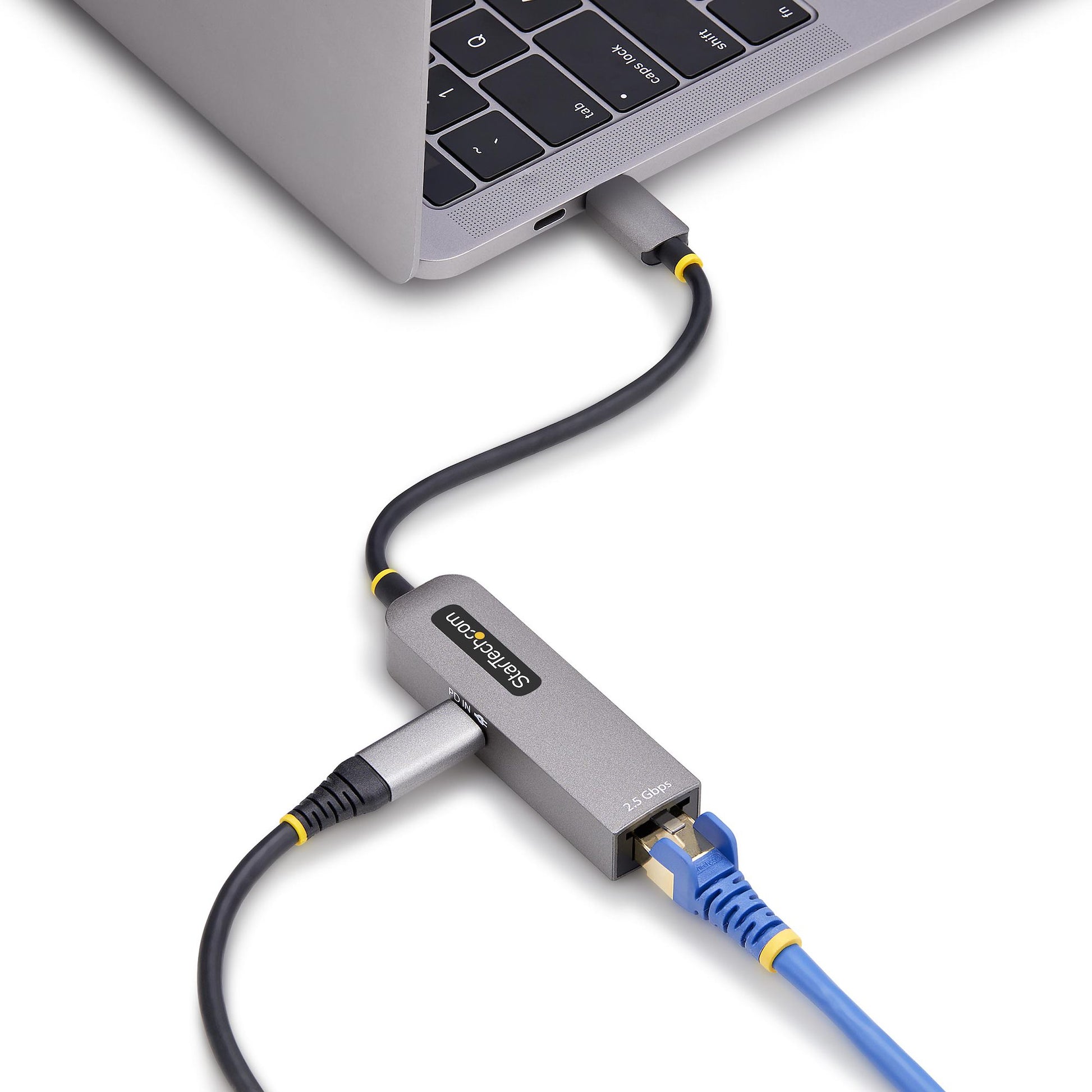 StarTech.com USB-C zu 2,5G Ethernet-Adapter – USB 3.2 Gen 1, 1× RJ-45, Grau