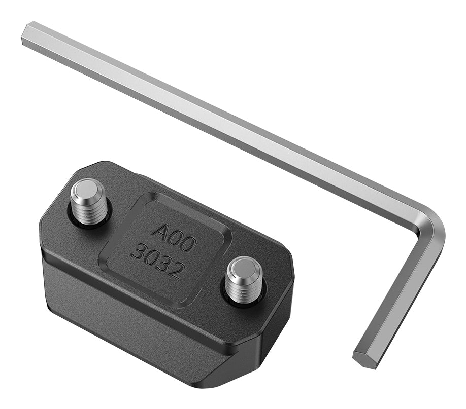 SmallRig 3032 Montageplatte mit NATO-Schiene – für DJI Ronin S, Ronin SC – Schwarz, Aluminium