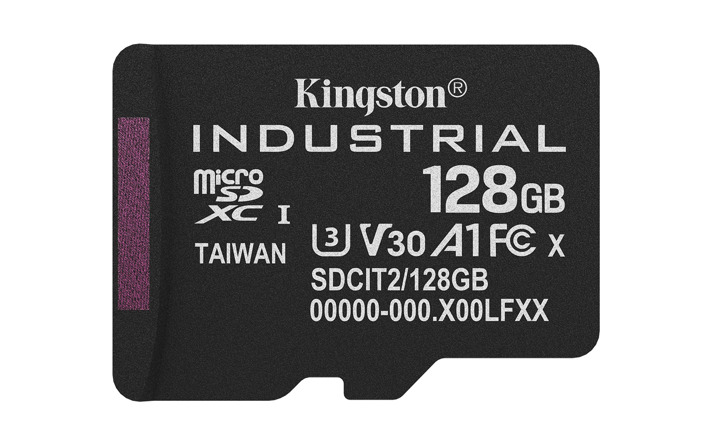 Kingston Technology Kingston Industrial microSDXC 128 GB – UHS-I, Klasse 10, U3, V30, A1, 100/80 MB/s, ohne Adapter