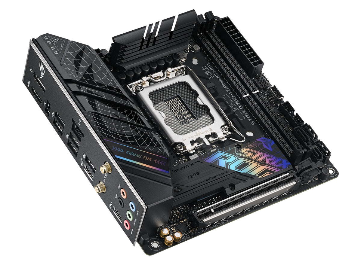ASUS ROG STRIX B760-I GAMING WIFI – Mainboard – LGA 1700, Intel B760, mini ITX, DDR5