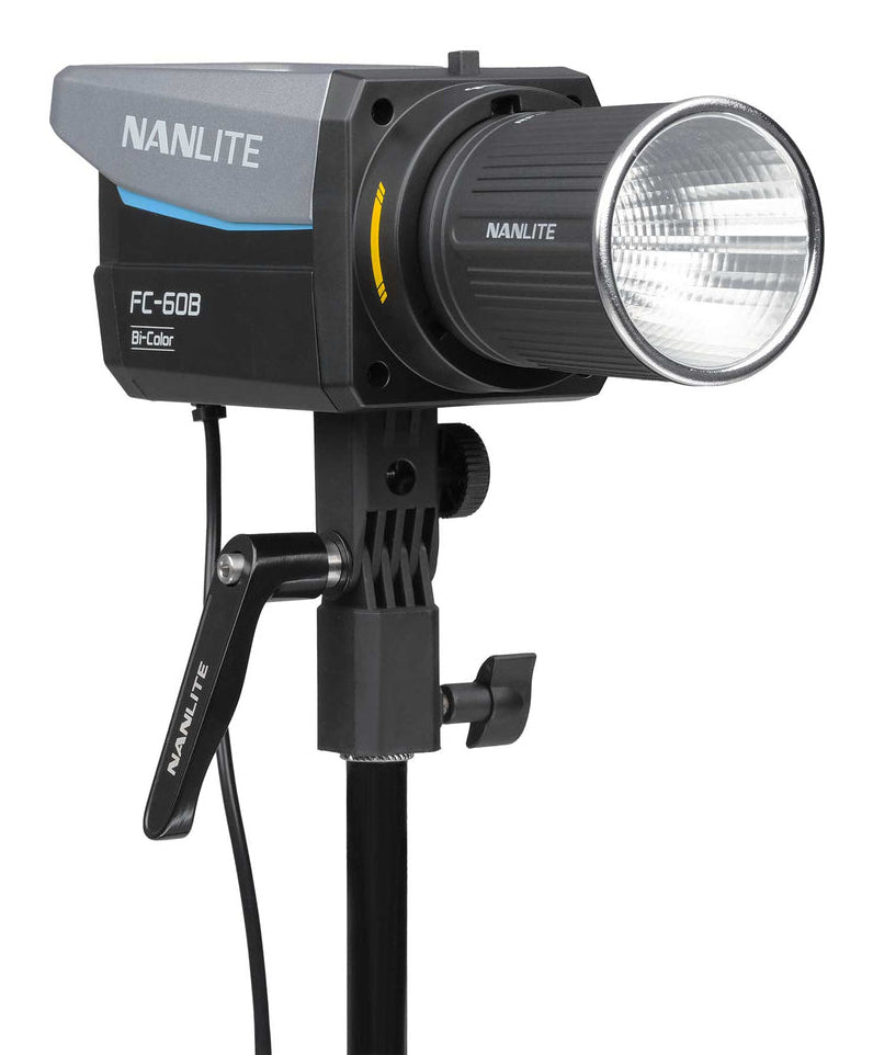Nanlite FC-60B LED-Panel Bi-Color 78 W – 2700–6500 K, CRI 96/TLCI 98 – für Bowens-Mount, FM-Mount – Schwarz