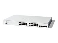 Cisco C1200-24T-4G – Managed Switch – 24×GbE, 4×SFP, L2/L3