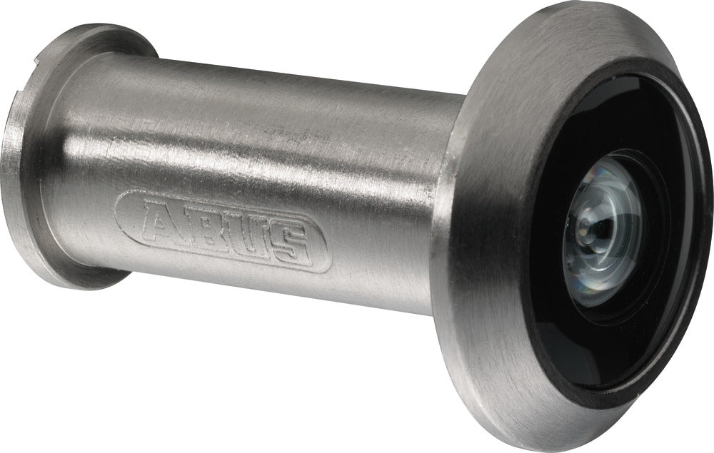 ABUS 2200 S CL/DFNLI Türspion – 180°, Türe, Metall, Silber, Ø28 mm, für Türstärke 3,5–5,3 cm