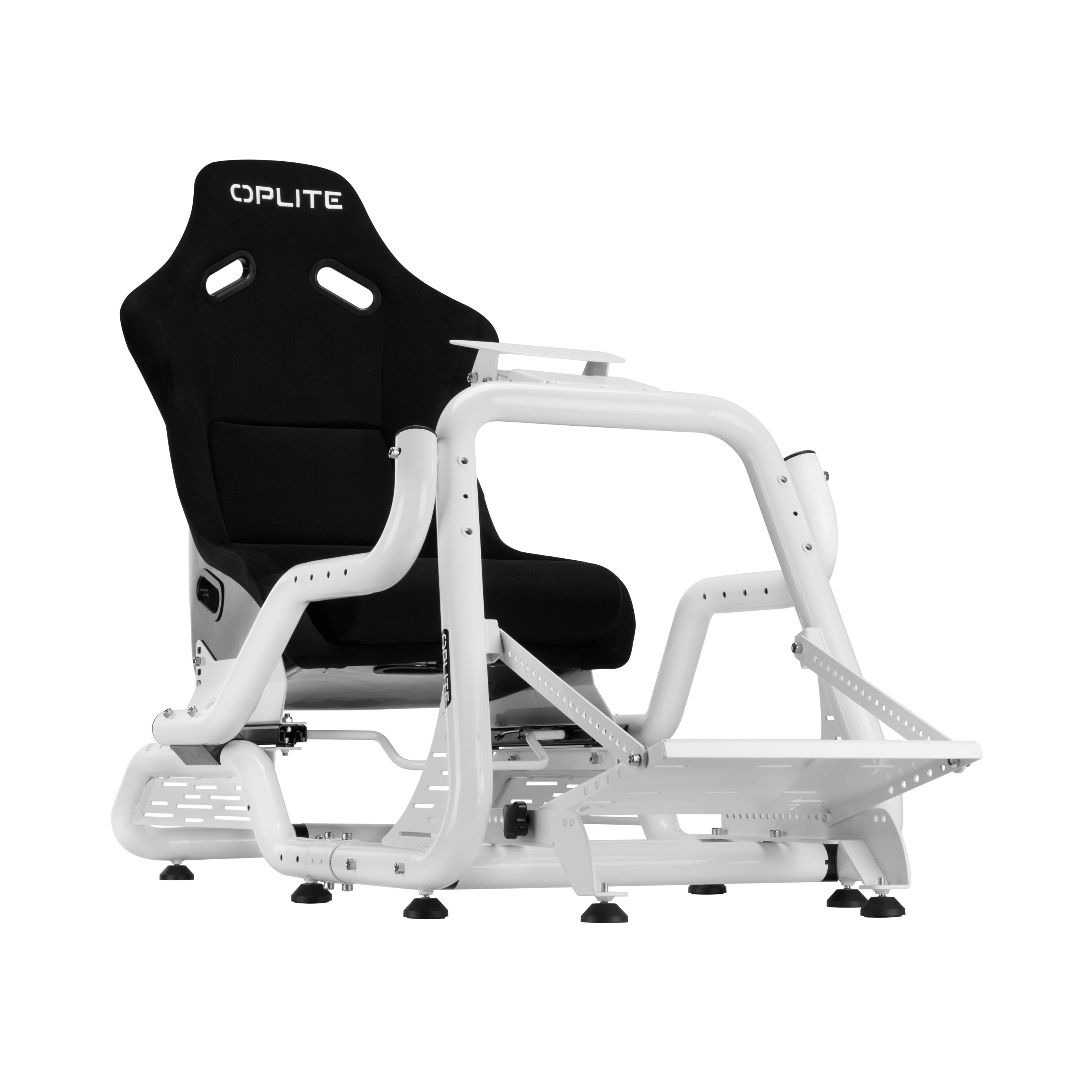 Oplite S8 Infinity Force – Höhenverstellbarer Tisch, 62 × 96 cm, 150 kg, Weiss, Karbonstahl, Glasfaser, für Fa