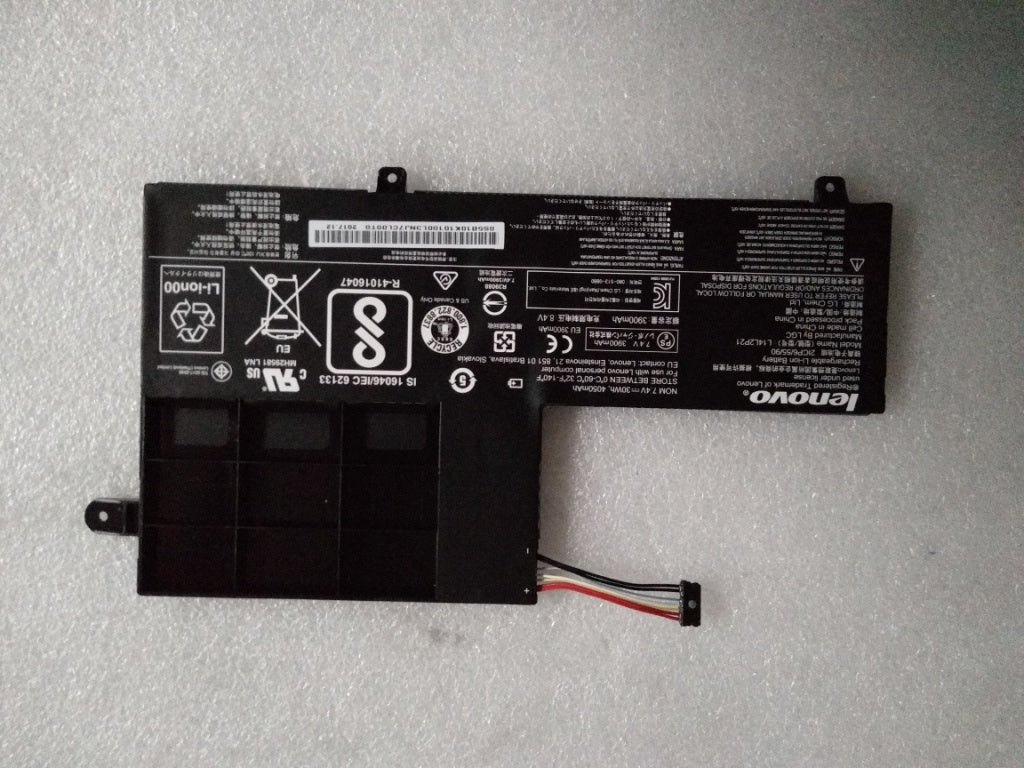 Lenovo Notebook-Akku – für Lenovo ThinkPad Yoga – 30 Wh, 7,4 V (2 Zellen) – Schwarz