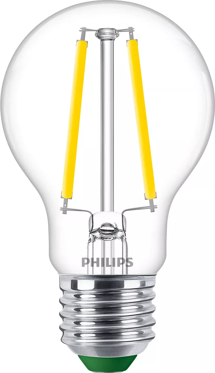 Philips by Signify Philips LED-Leuchtmittel E27 A-Form – Kaltweiss 4000 K, 485 lm, 2,3 W – Klar – 1 Stk.