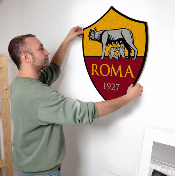 Iconic Puzzles AS Roma - Logo - Logikspiel, 1 Spieler, ab 14 Jahren, mehrsprachig
