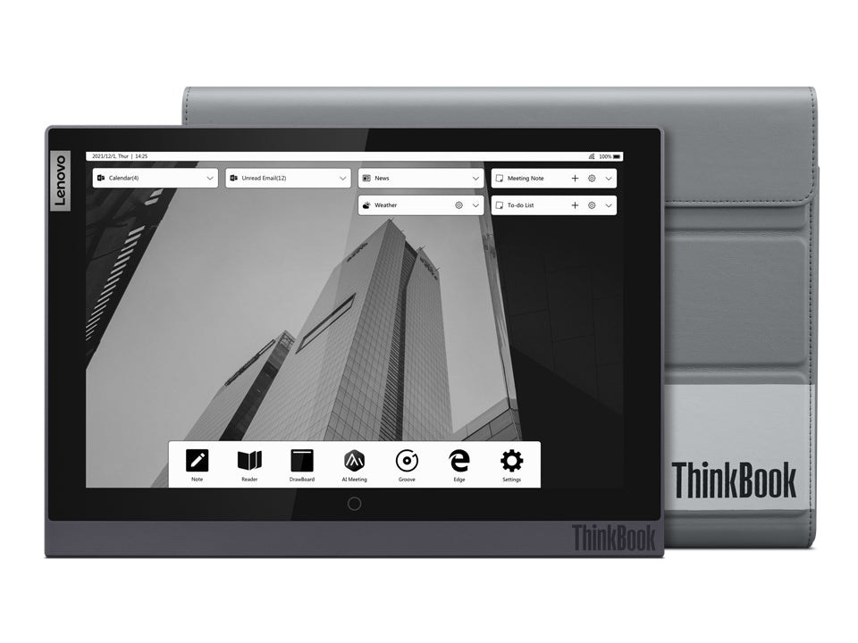 Lenovo ThinkBook Premium Notebook-Schutzhülle 13" – Grau