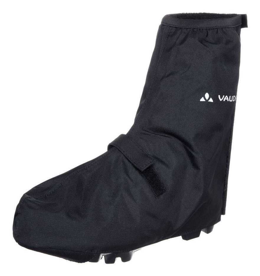 VAUDE Gamaschen – Grösse 36–39 – Polyester (PU-beschichtet), Schwarz/Neongrün, wasserfest, reflektierend