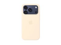 Apple Silikonhülle – Rückseite – für Apple iPhone 17 Pro, MagSafe, Silikon, Vanille