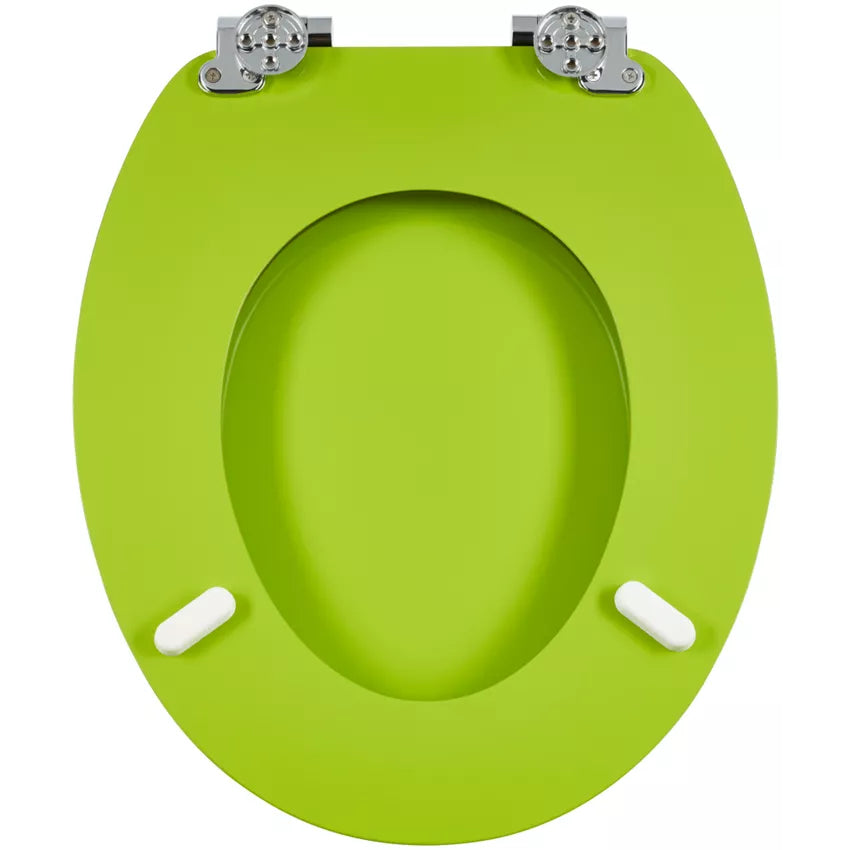 Diaqua Paris 3D Frog – Toilettensitz – MDF, mehrfarbig, mit Deckel, Soft-Close, 37,2 × 44,5 cm