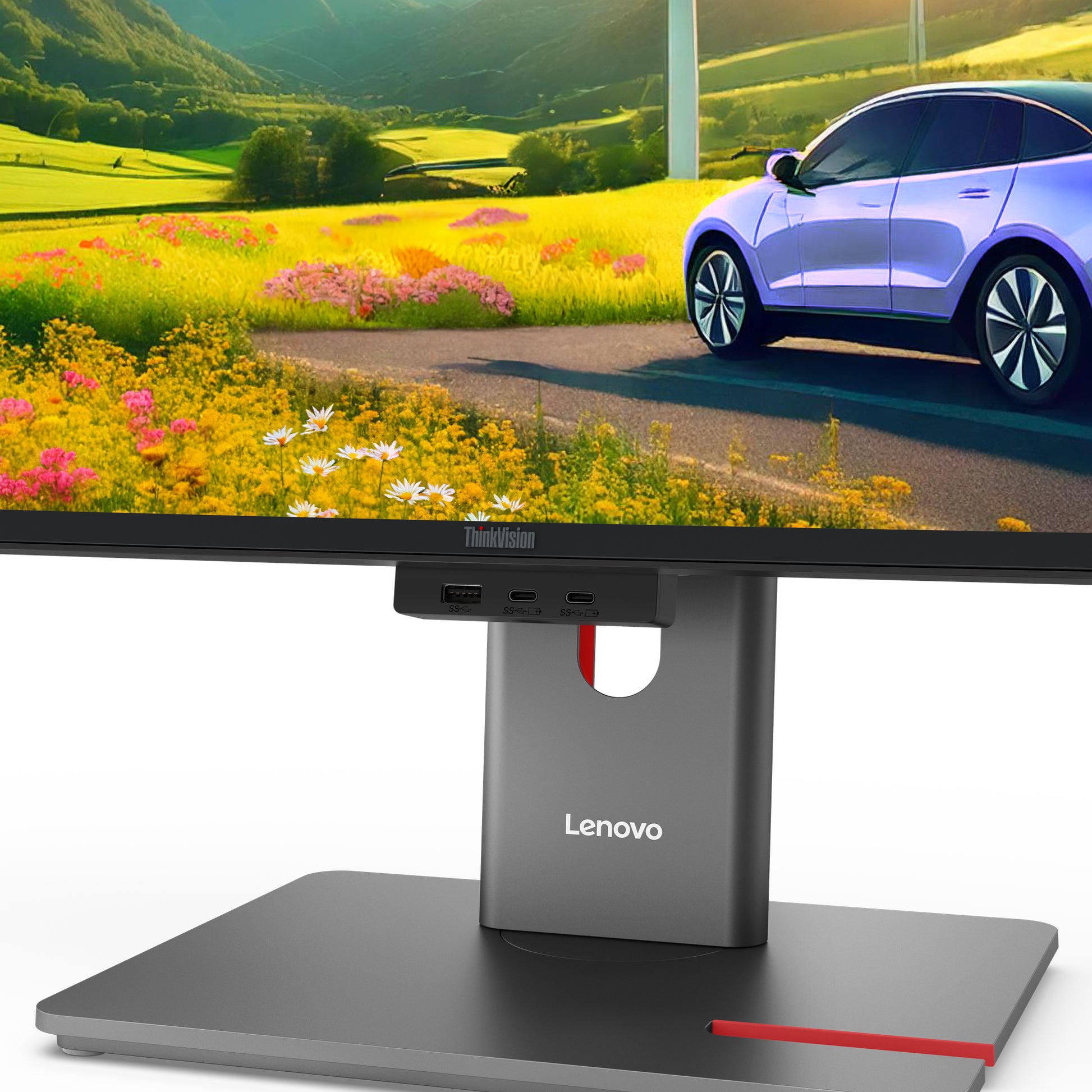 Lenovo ThinkVision P34WD-40 – 34" Curved, 3440 × 1440 (UWQHD), IPS, 120 Hz, USB-C 140 W, LAN, HDR10
