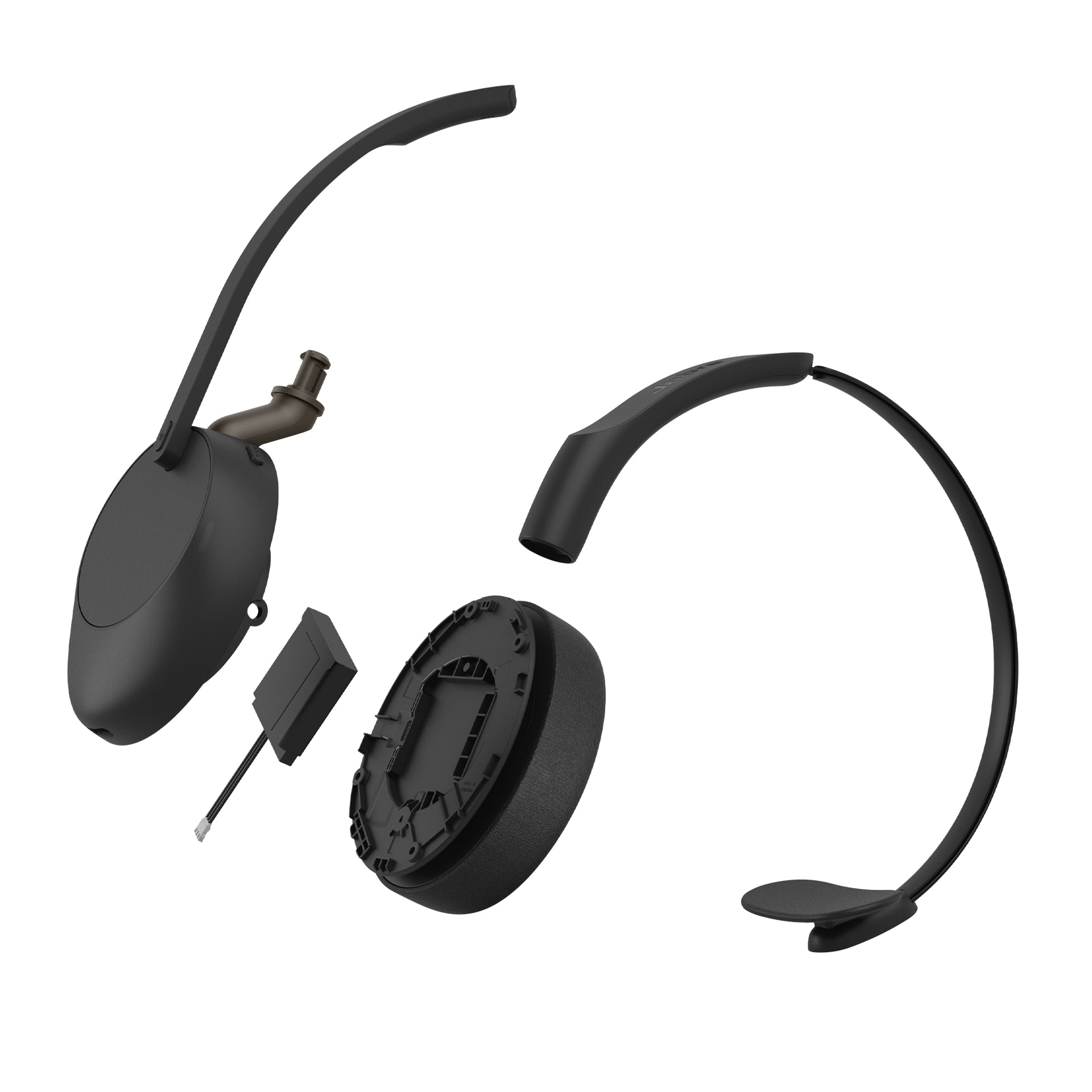 Jabra Evolve3 65 UC Office-Headset – On-Ear, Mono, BT, USB-C, UC-optimiert, Schwarz