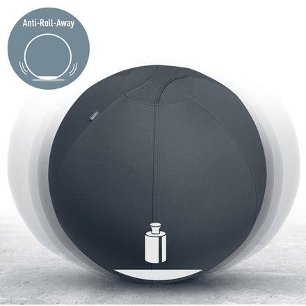 Leitz Sitzball Ergo Active – Ø 55 cm, dunkelgrau