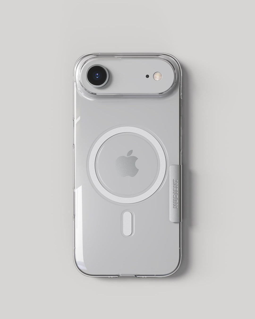 Nudient – Backcover – für Apple iPhone 17 Air – transparent – MagSafe-kompatibel