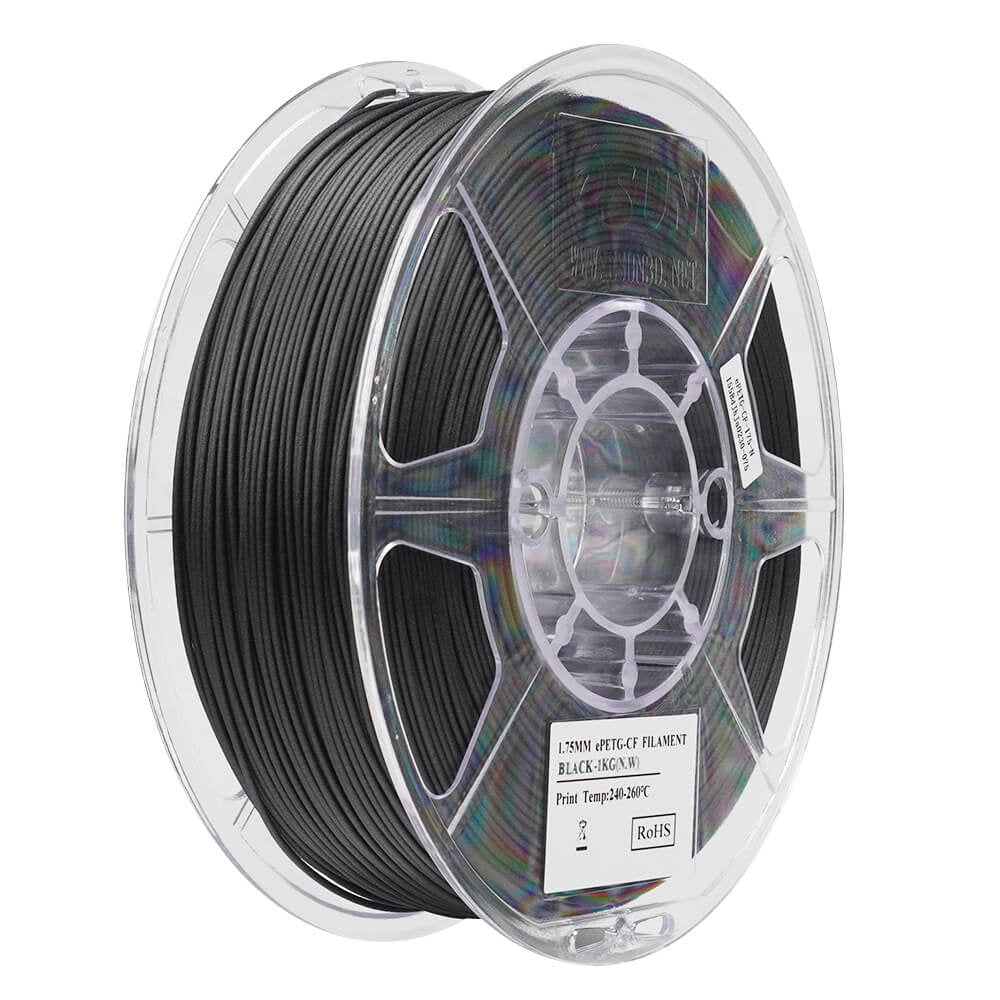 eSUN PETG CF Schwarz – 1 kg